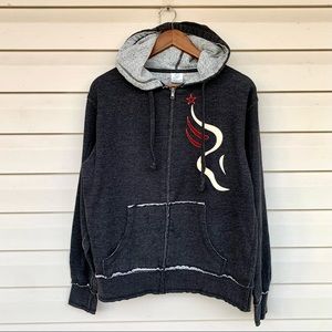 Independent Hoodie Full Zip Sweatshirt Medium (O)